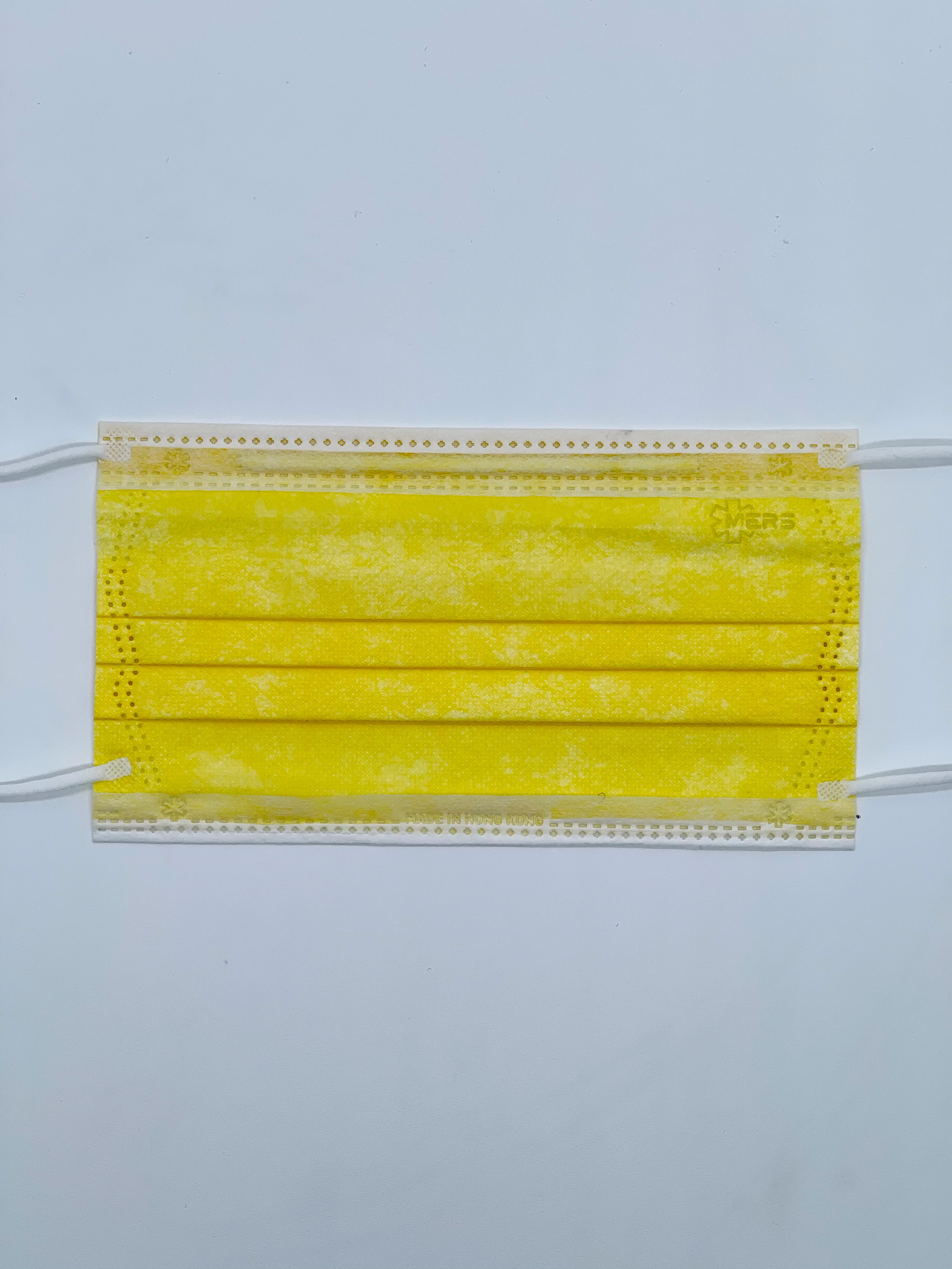 MERS Pro Mask(175mm M-Cut 貼面剪裁)醫護口罩 - 堅定黃