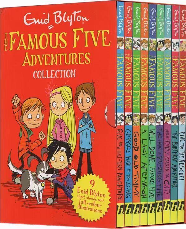 The Famous Five Adventures 9册 音源付き - 通販 - gofukuyasan.com