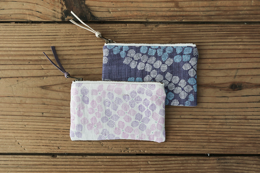 中川政七 名片夾紫陽花 紫