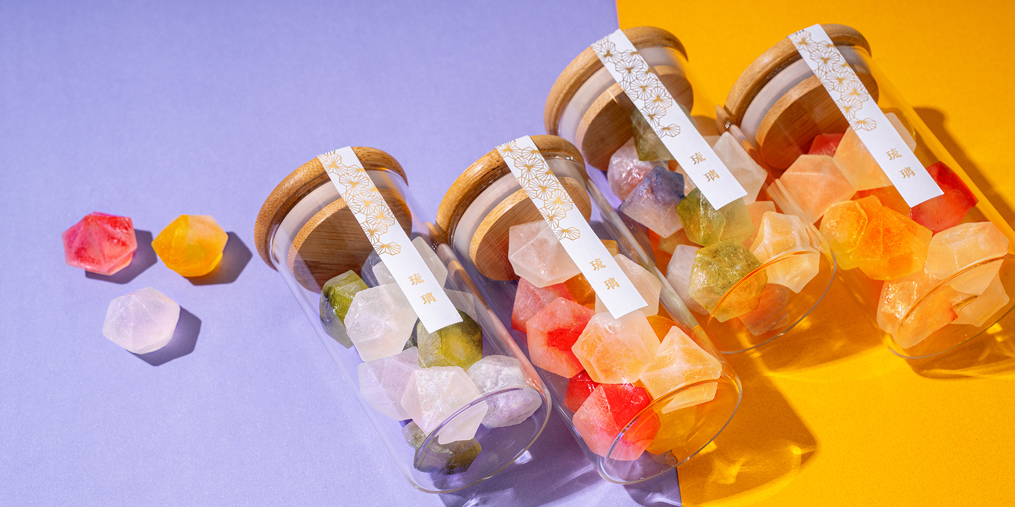 金錦町琥珀琉璃糖(冷、暖、綜合)