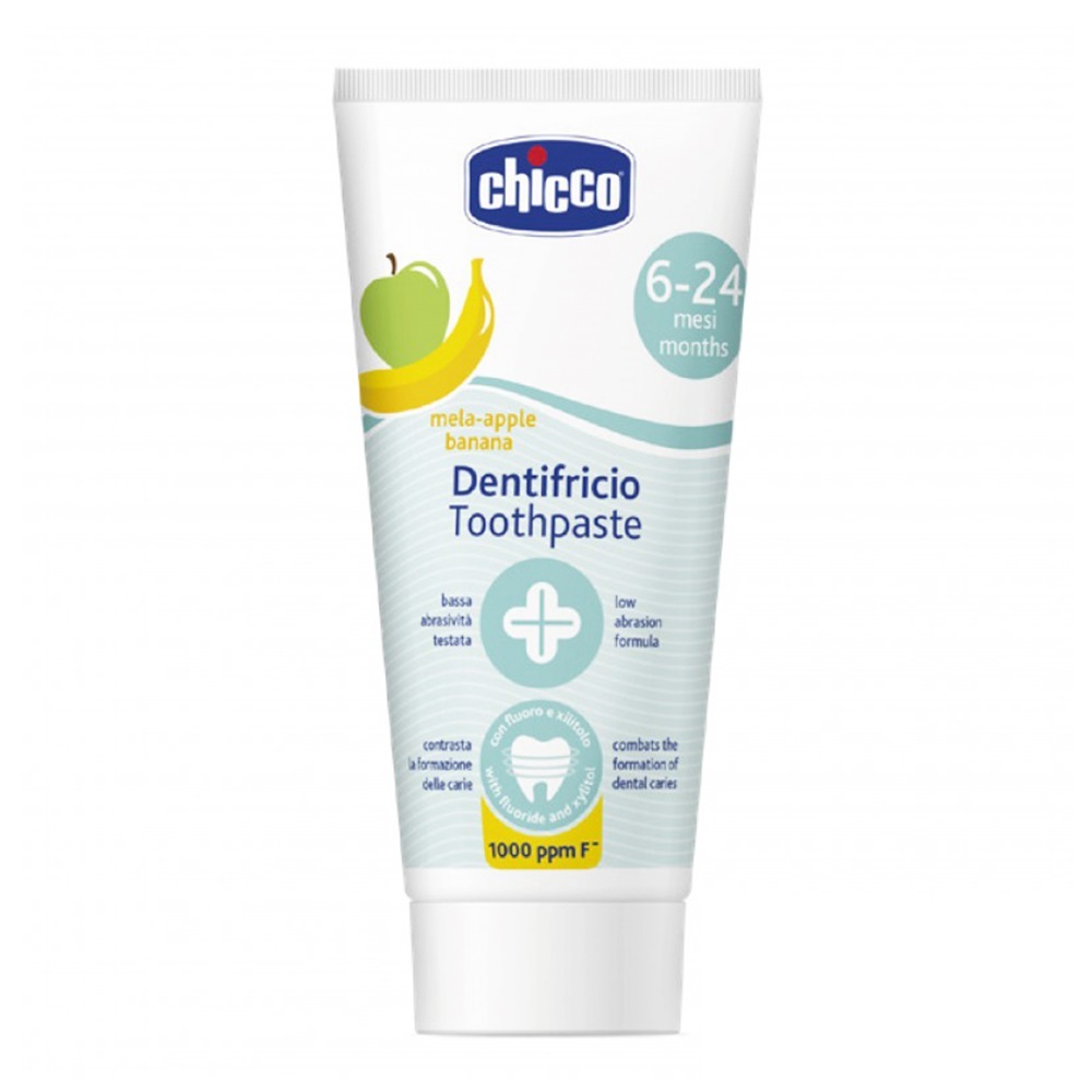 兒童木糖醇含氟牙膏50ml-蘋果香蕉