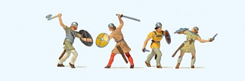 Preiser 24762 HO規 中世紀戰士