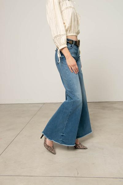 【SILVIAN HEACH】寬褲管牛仔褲