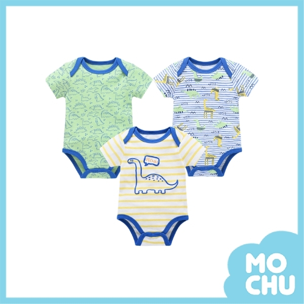 都是恐龍包屁衣三件組