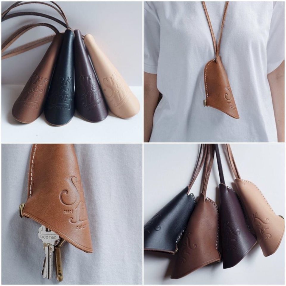 『Faith』S.F.K. S.F.K bell key holder 植鞣牛革鐘型鑰匙包 須事先詢問現貨數量