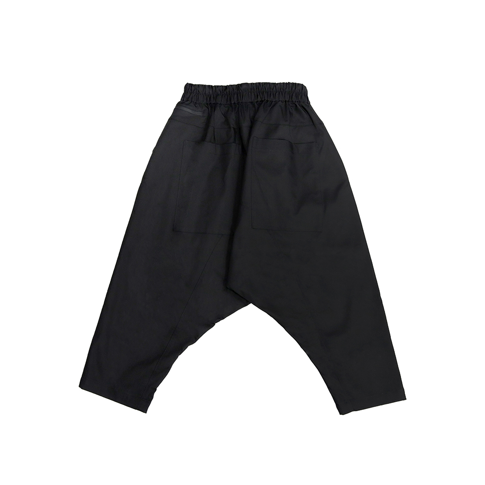 【last】抽繩飛鼠褲 - 黑