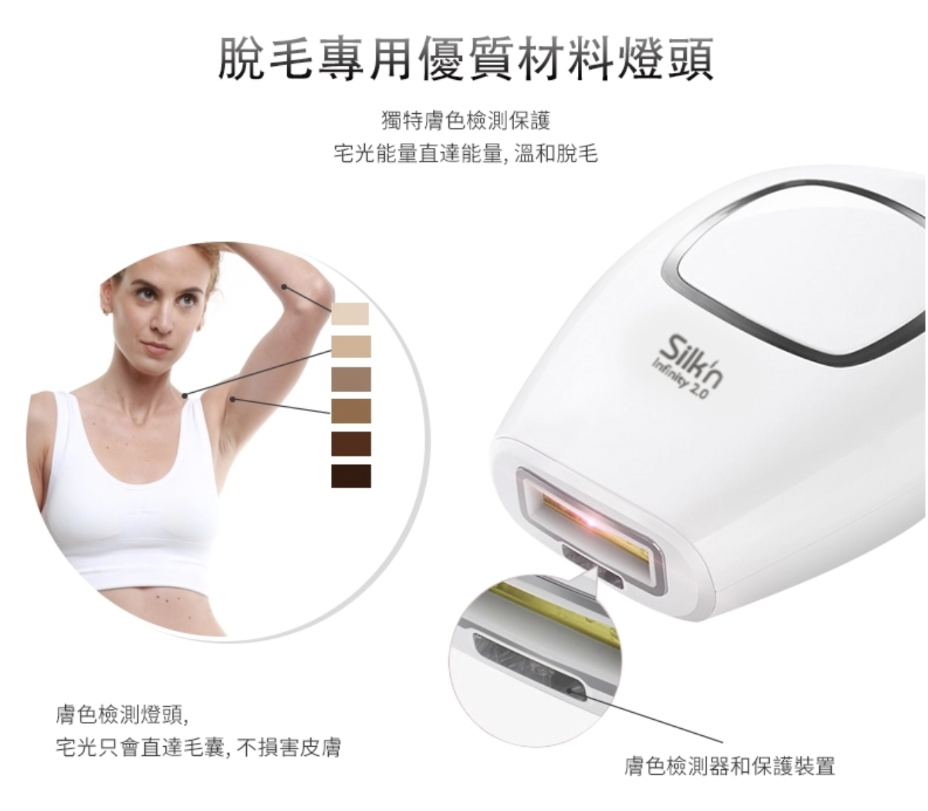 Silk'n シルキン インフィニティ2.0 Silk'n Infinity Fast – faster permanent hair removal