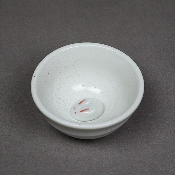 【美濃燒】月兔清酒杯-白