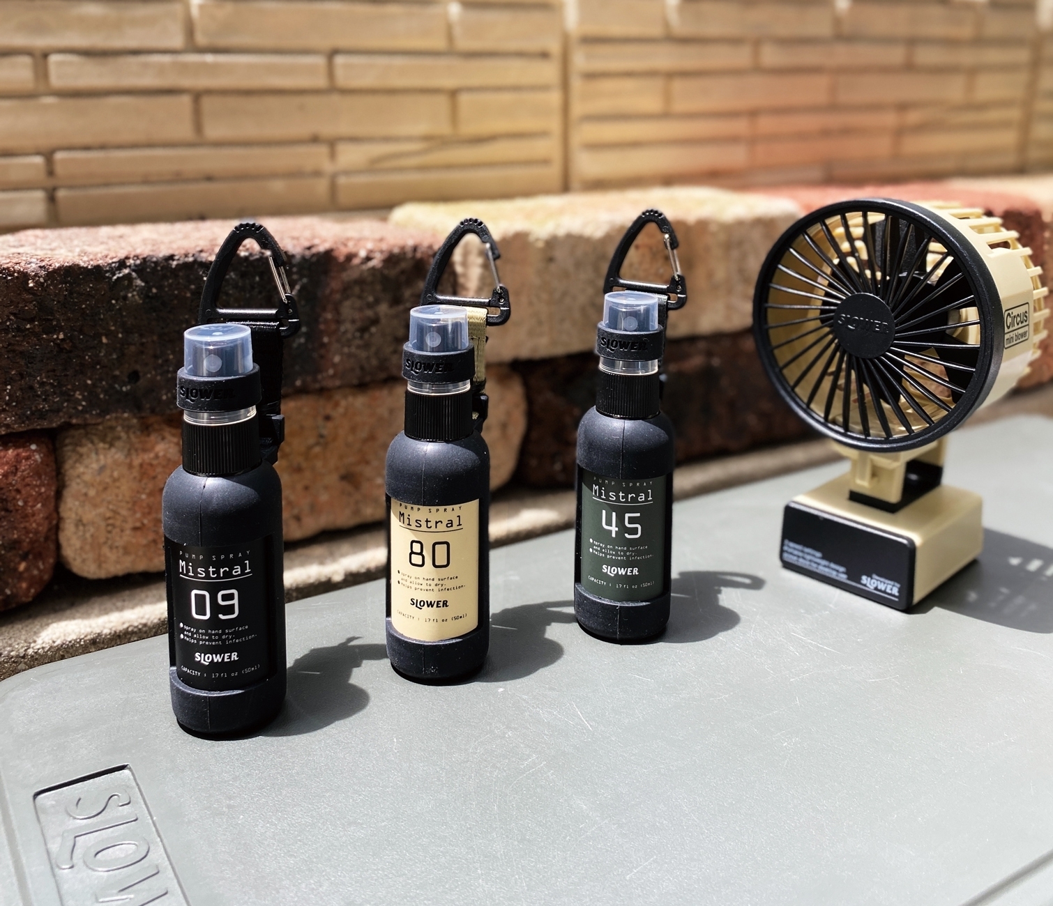 日本 Slower 氣筒型噴霧器/PUMP SPRAY BOTTLE-酒精噴霧瓶 FE14