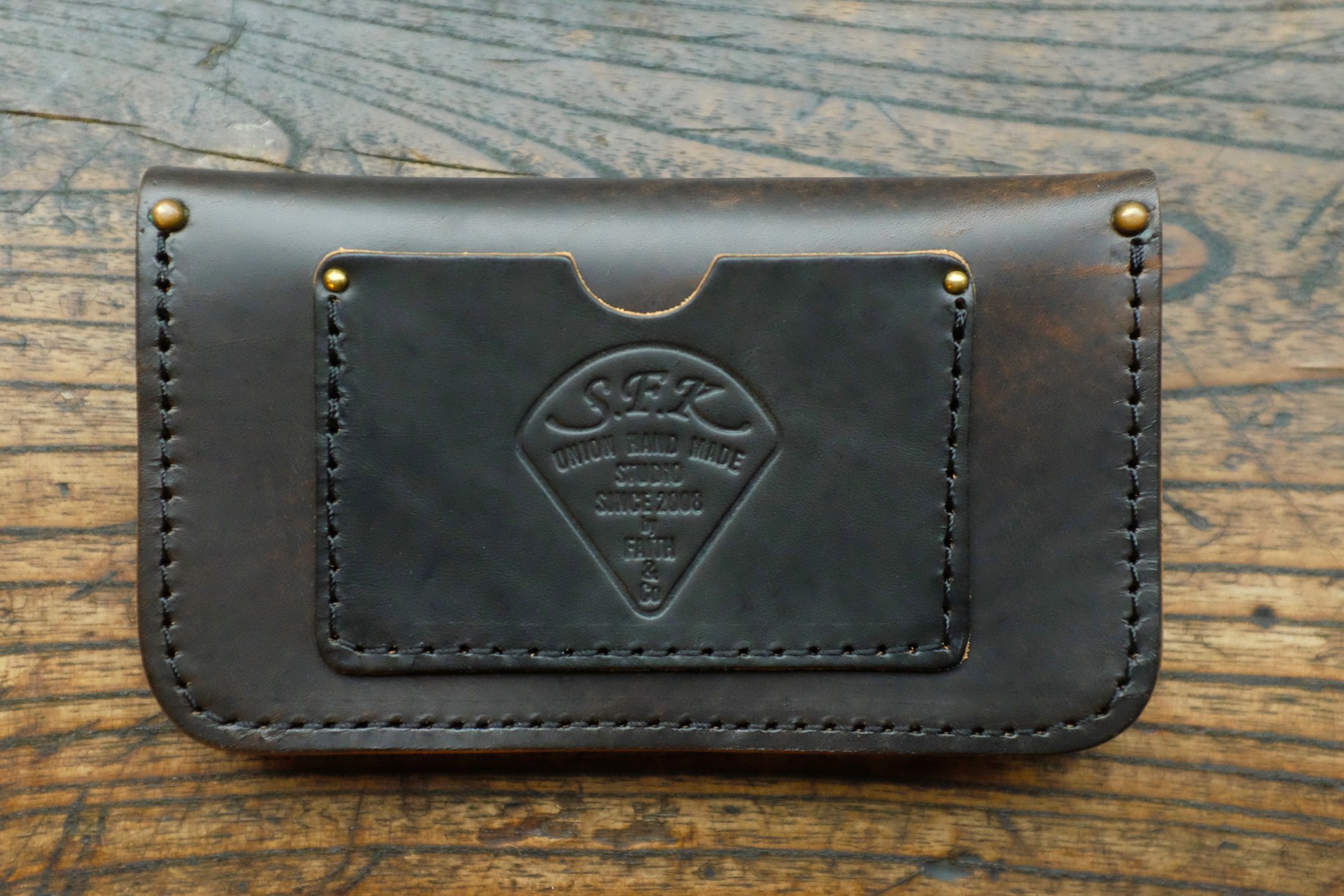 『Faith』S.F.K zipper wallet 茶芯黑 須事先詢問現貨數量