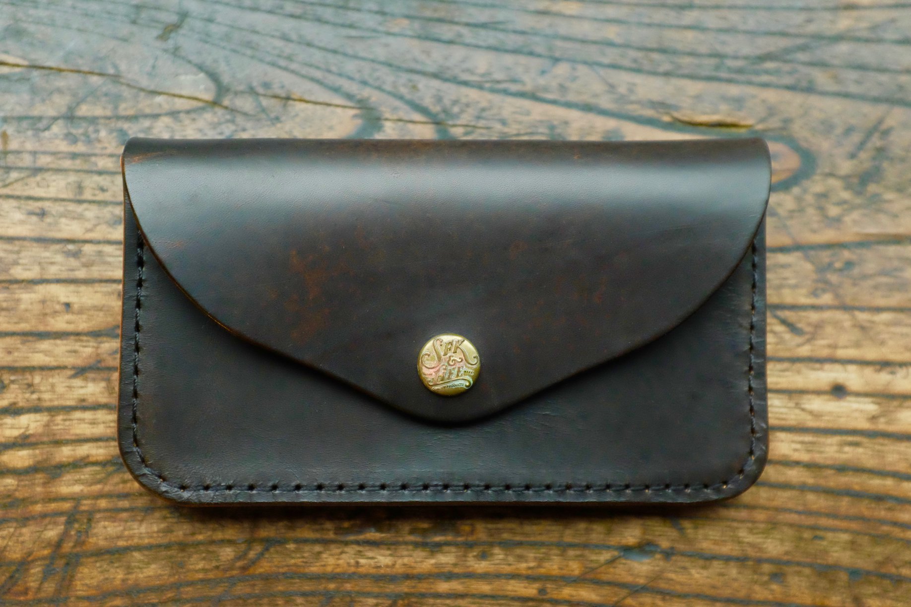 『Faith』S.F.K zipper wallet 茶芯黑 須事先詢問現貨數量