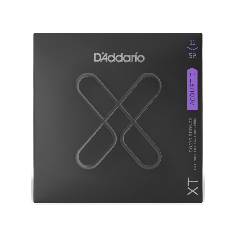 D'ADDARIO XTA 11-52 黃銅木吉他弦