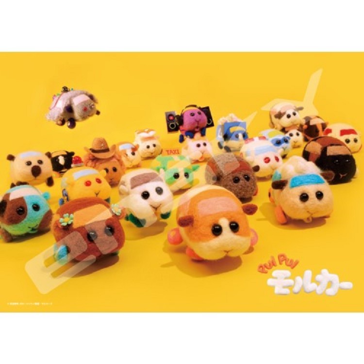 天竺鼠車車日版拼圖500片-大集合!