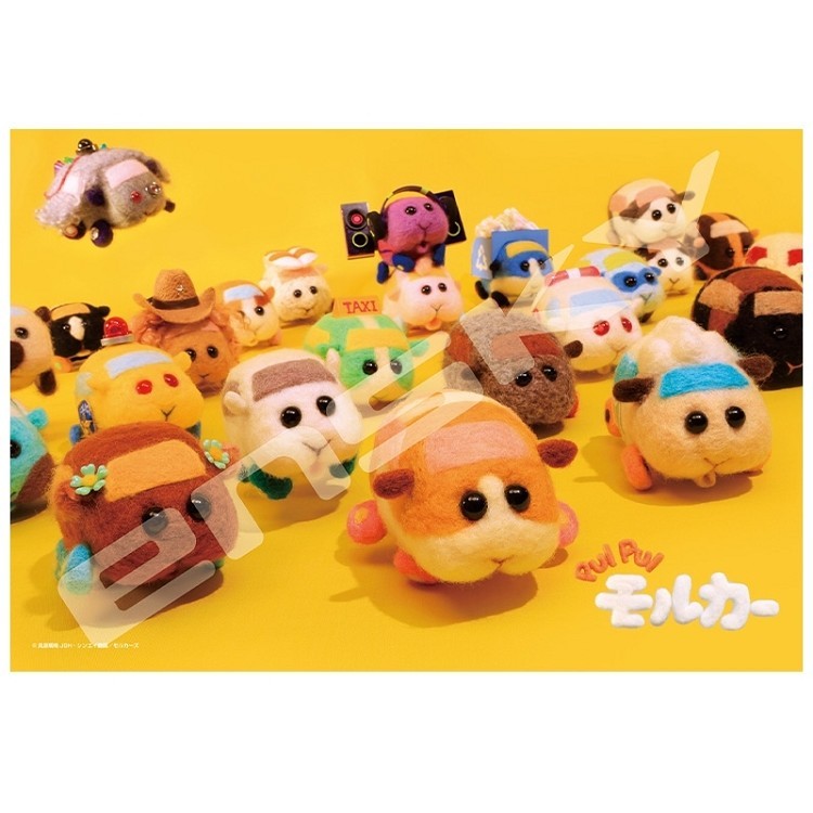 天竺鼠車車日版拼圖108片-大集合!