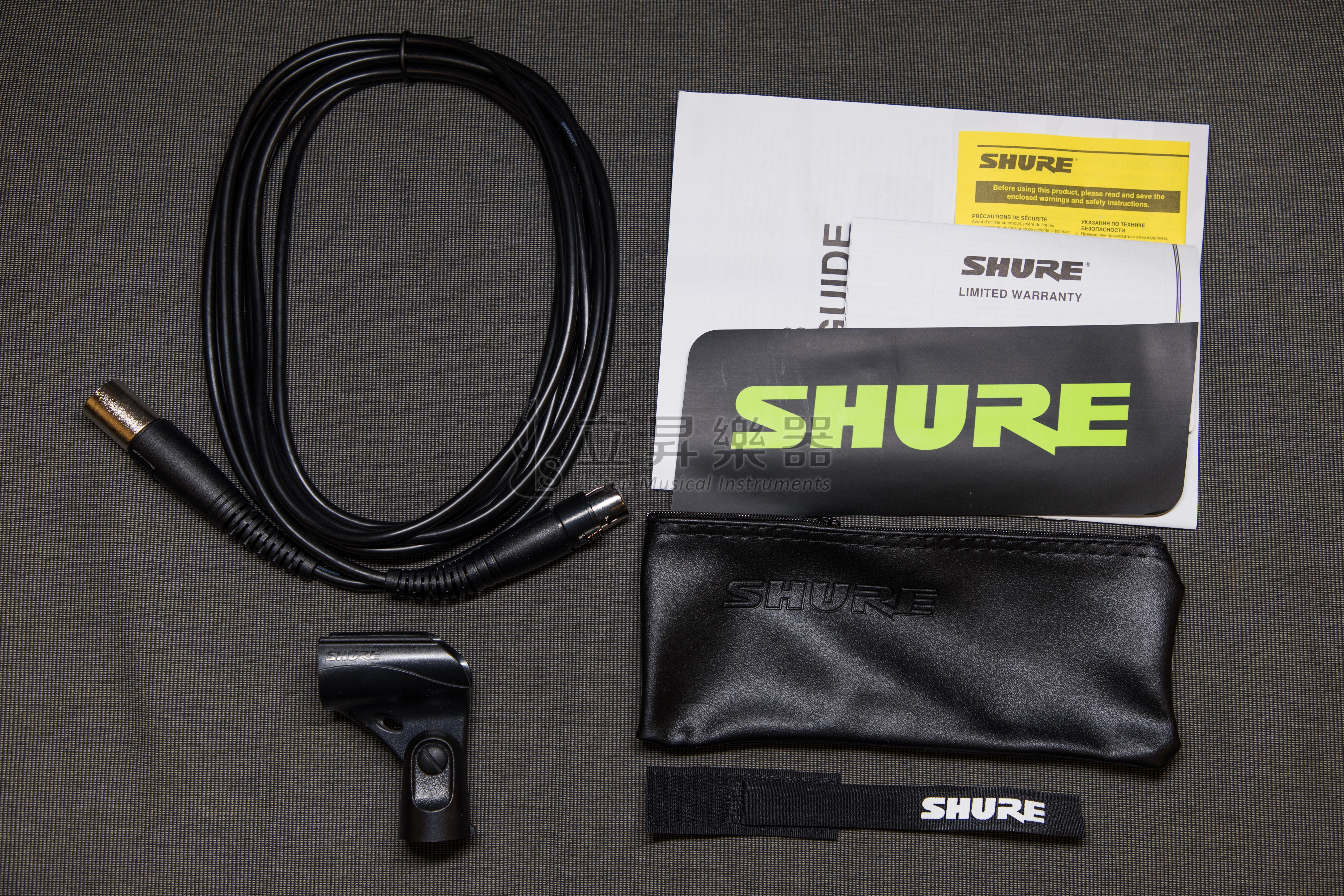 Shure SHURE PGA58-XLR 動圈式麥克風 附夾頭、XLR麥克風線 第 5 張圖片｜三峽麥克風