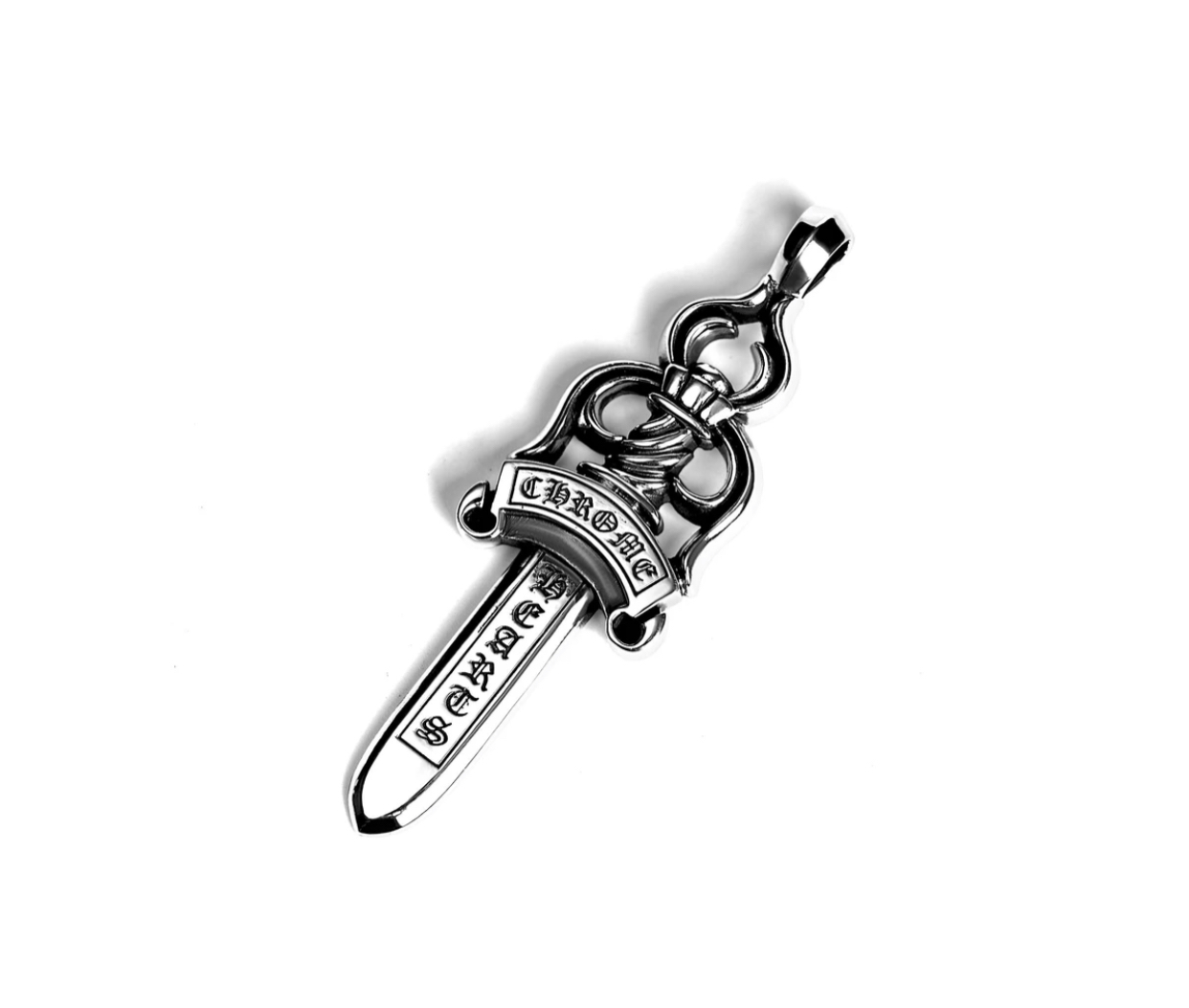 Chrome Hearts Double Dagger Pendant