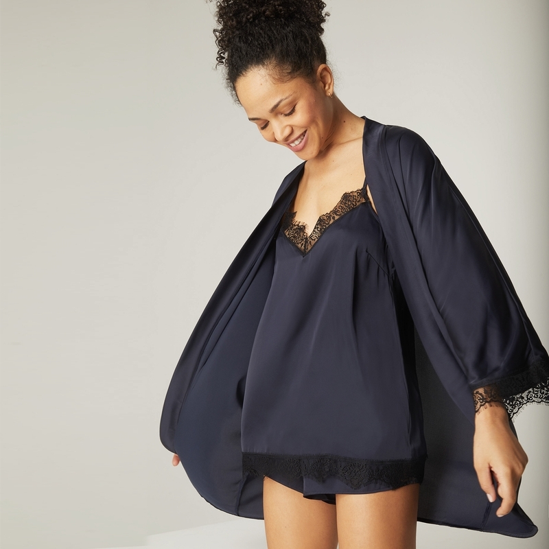 SATIN SECRETS 秘密 罩杉 - 月光藍