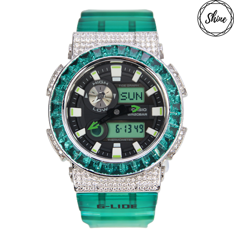 [限量] GAX-100MSA-3A 銀色碧藍圈全套