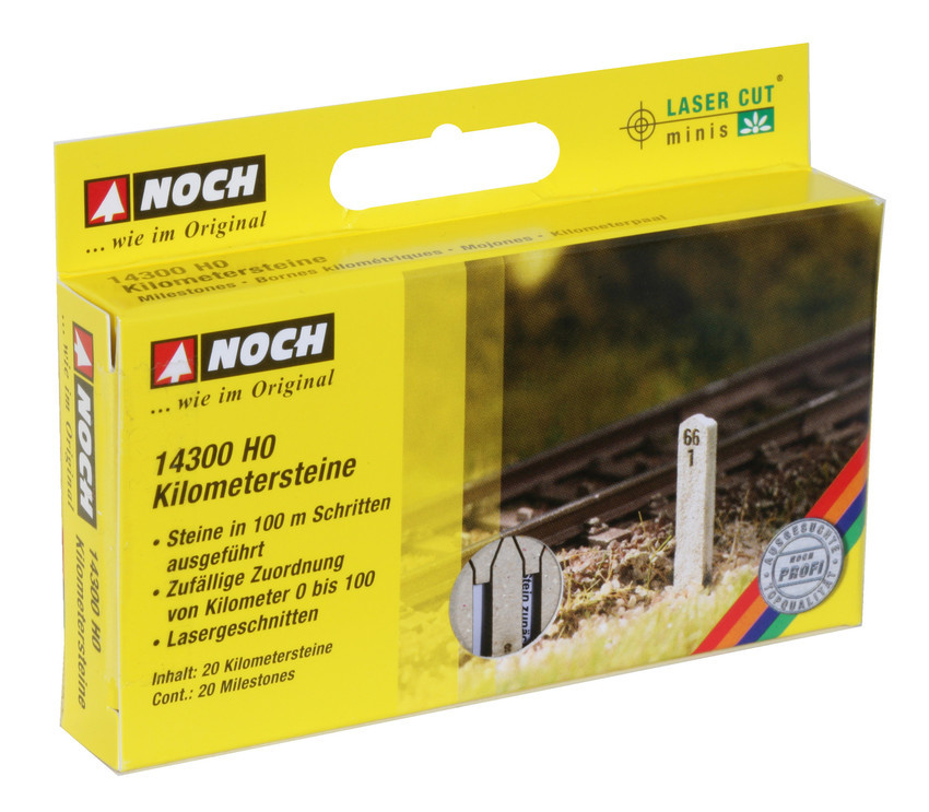 Noch 14300 HO規 Milestones 里程碑 (20入)