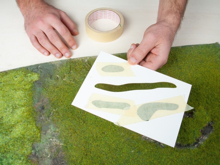 Noch 60139 Grass Flocking Templates