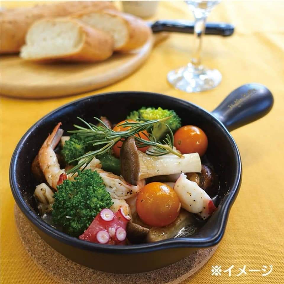 日本製Hello Kitty單柄陶瓷平底鍋