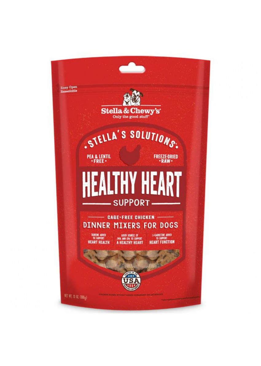 Stella & Chewy's 【SC121】凍乾生肉狗糧功能配方 - 支援心臟健康 放養雞配方 13oz (網店限定)