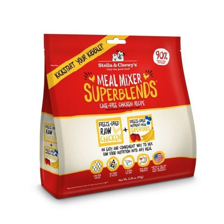 Stella & Chewy's 超級‧乾糧伴侶 - 放養雞配方 3.25oz / 16oz (網店限定)