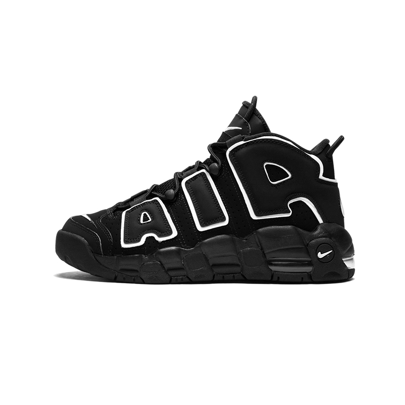 Nike Air More Uptempo '' Black '' GS 黑白大AIR 女鞋415082-