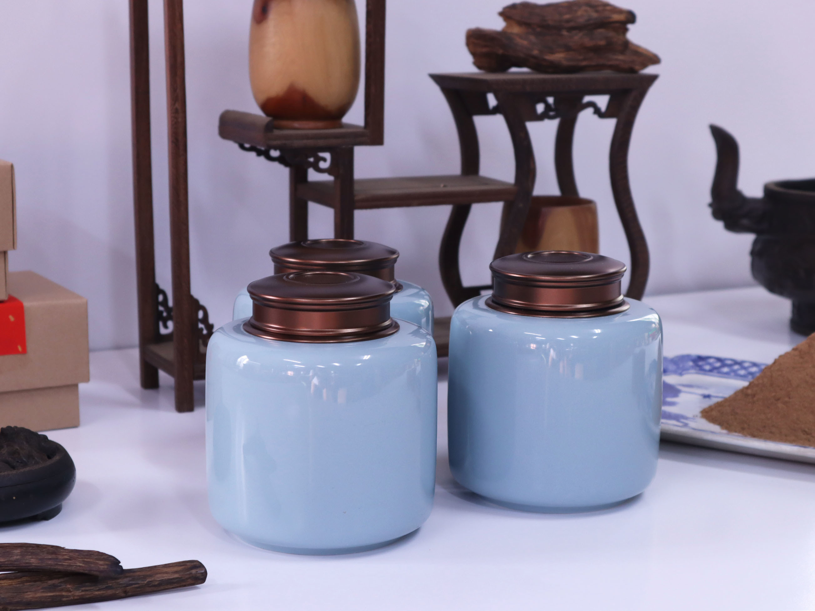 密封陶瓷_香粉罐(防潮)