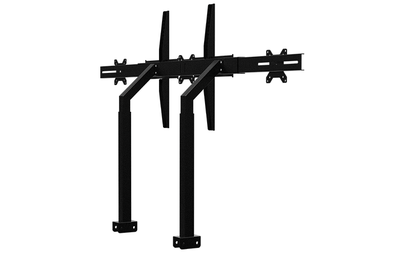 米特3C數位–NLR F-GT MONITOR STAND 電視螢幕立架 可支援單螢幕65吋 三螢幕27吋