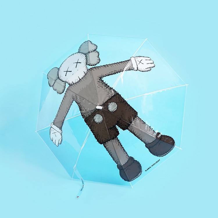 【 潮流小物 | KAWS:HOLIDAY 限定透明雨傘  】