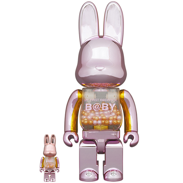 Set of 2 MY FIRST R@BBRICK & NY@BRICK B@BY 100％ & 400％
