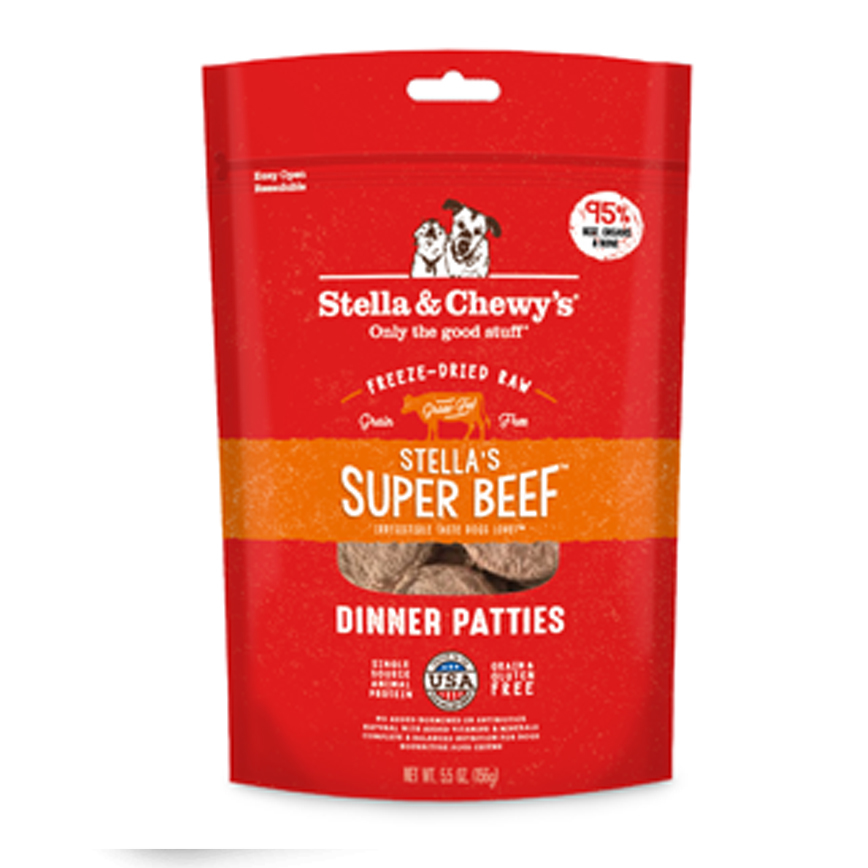 Stella & Chewy's 凍乾生肉主糧 - 牛肉配方 5oz / 14oz / 25oz  (網店限定)