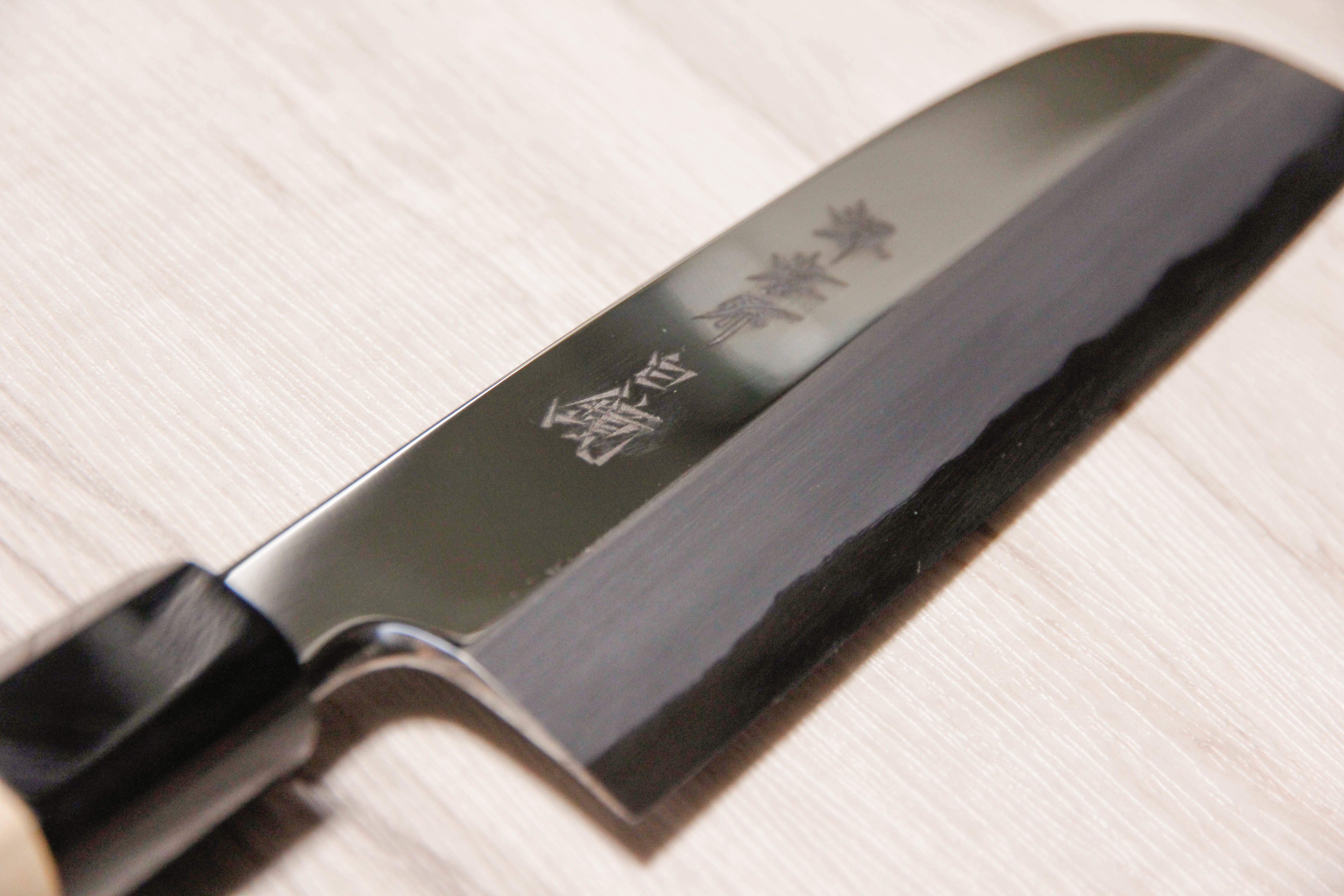 堺孝行白二鋼鐮型薄刃180mm