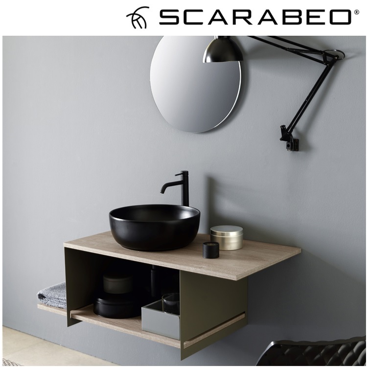 Scarabeo "Glam" 180749 Lay-On Basin without Overflow