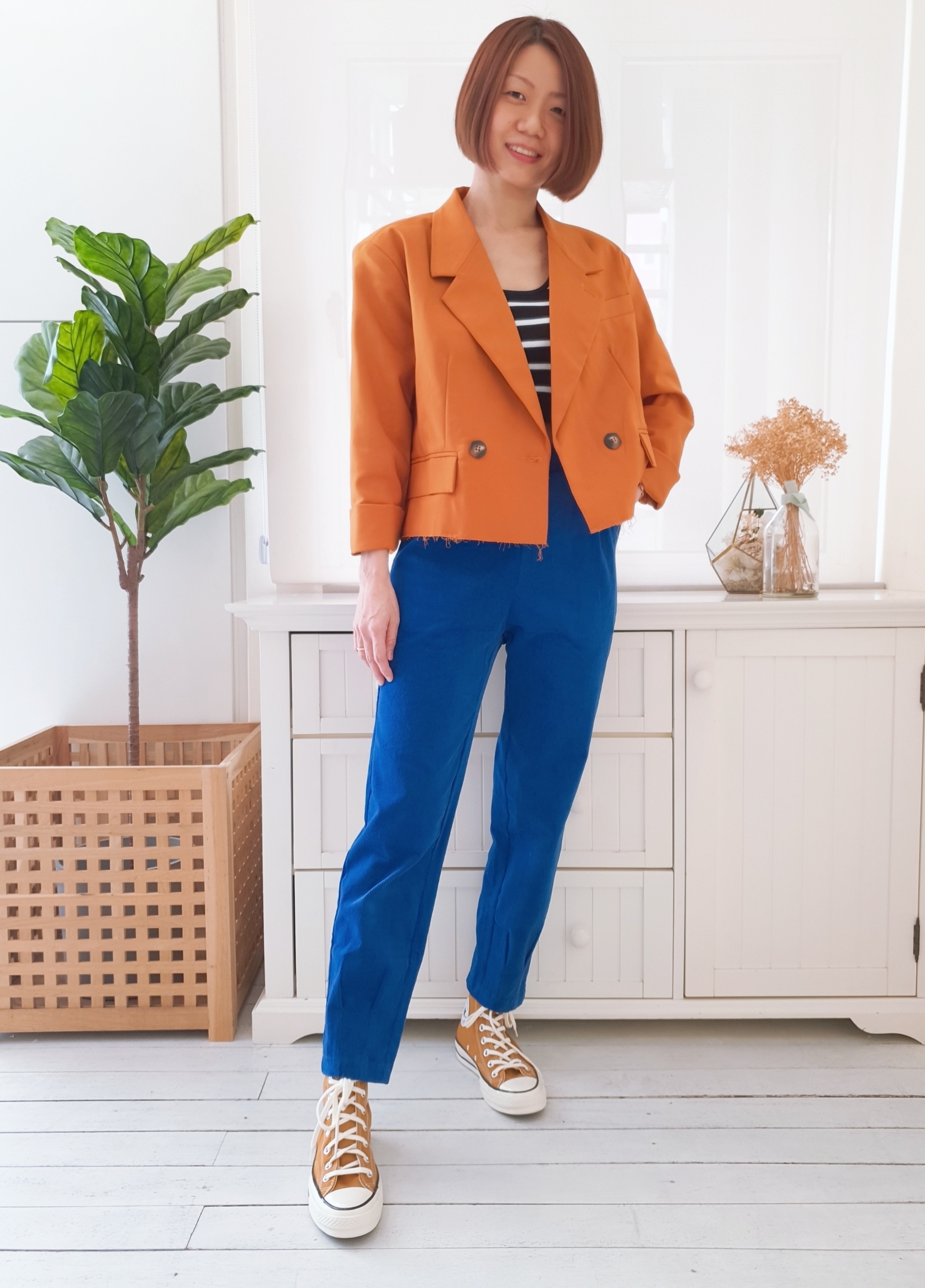 CORDUROY CARGO JOGGER PANT