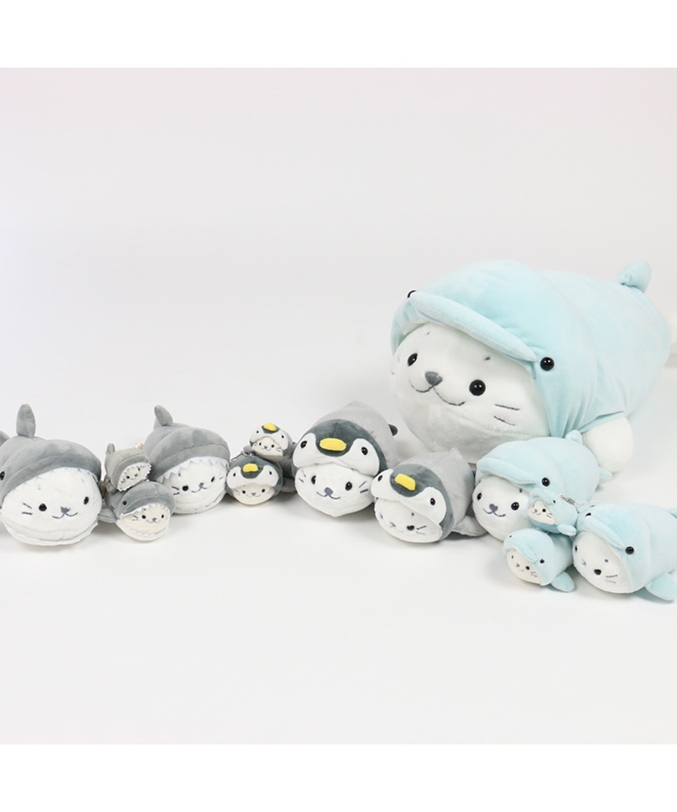 Sirotan 絨毛娃娃-變身海豚 22cm 16cm