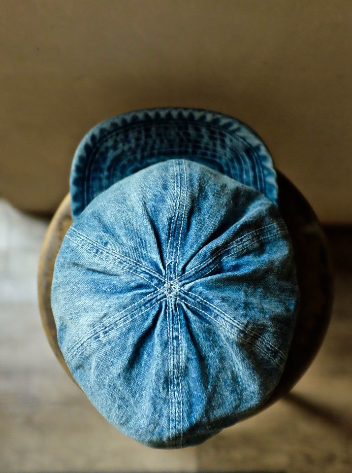 Houston WWII military denim cap