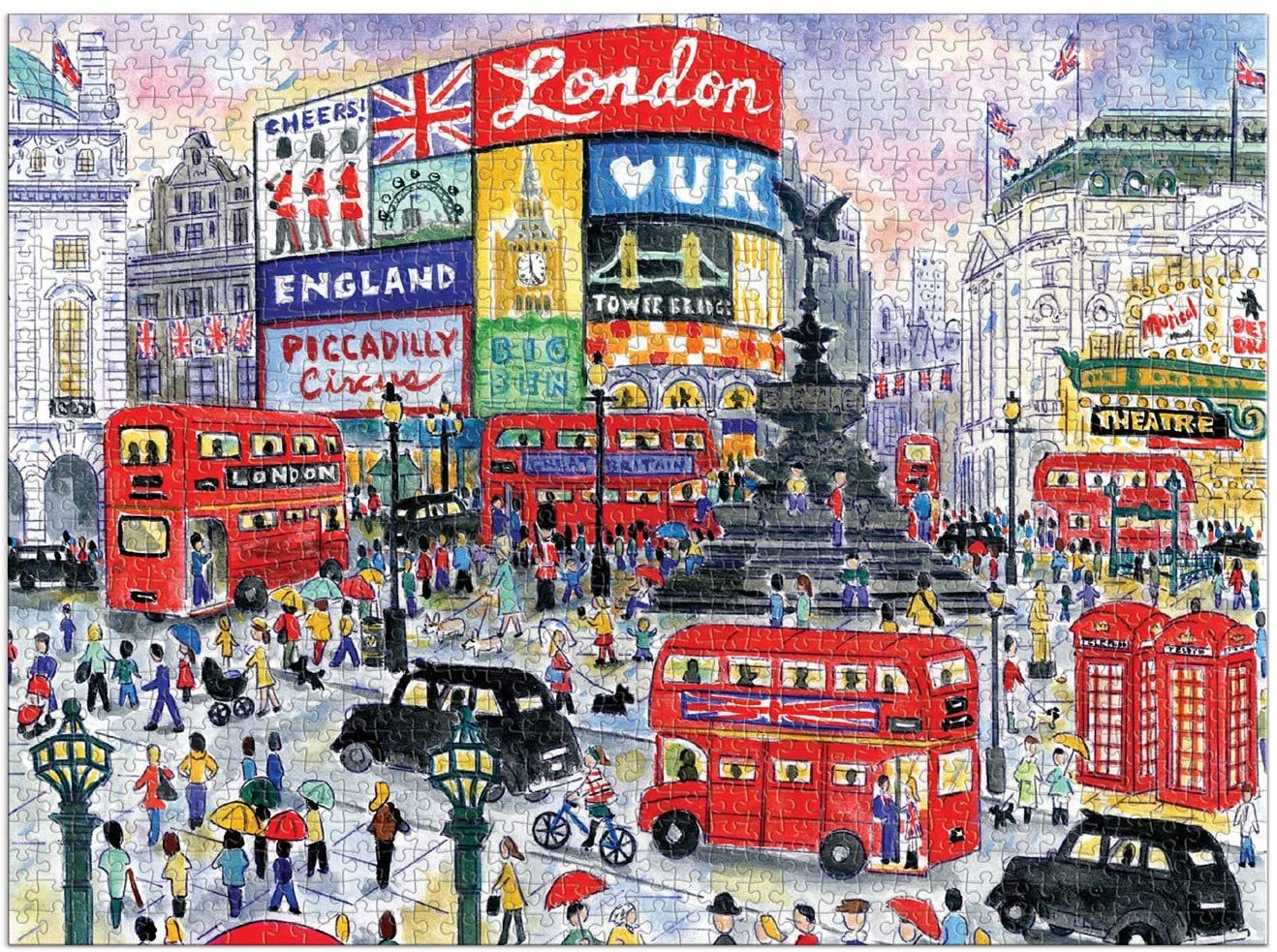 【GALISON】Michael Storrings - 倫敦 1000片拼圖