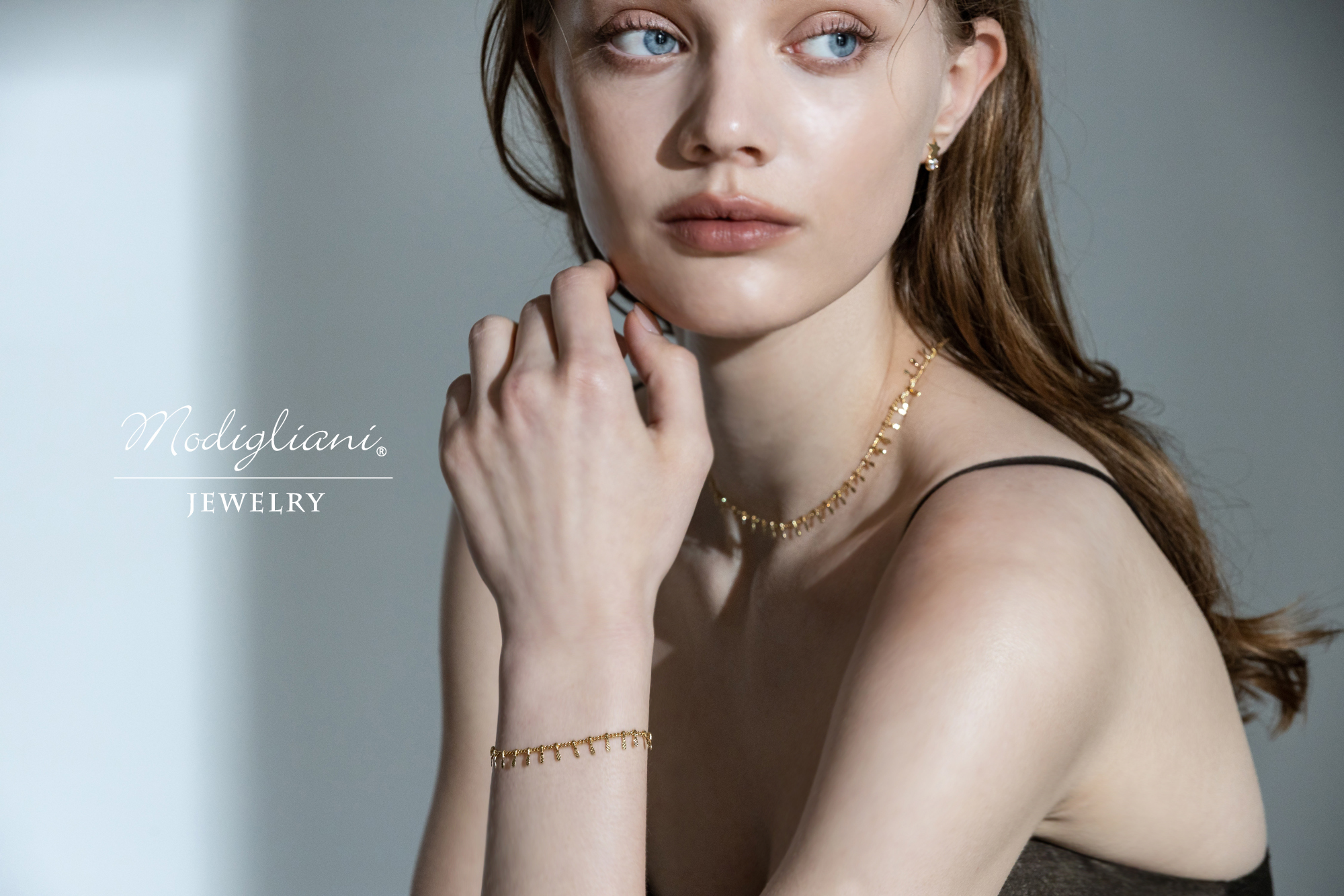 黃銅飾品,黃銅,簡約,百搭,流蘇,項鍊,18K金,個性