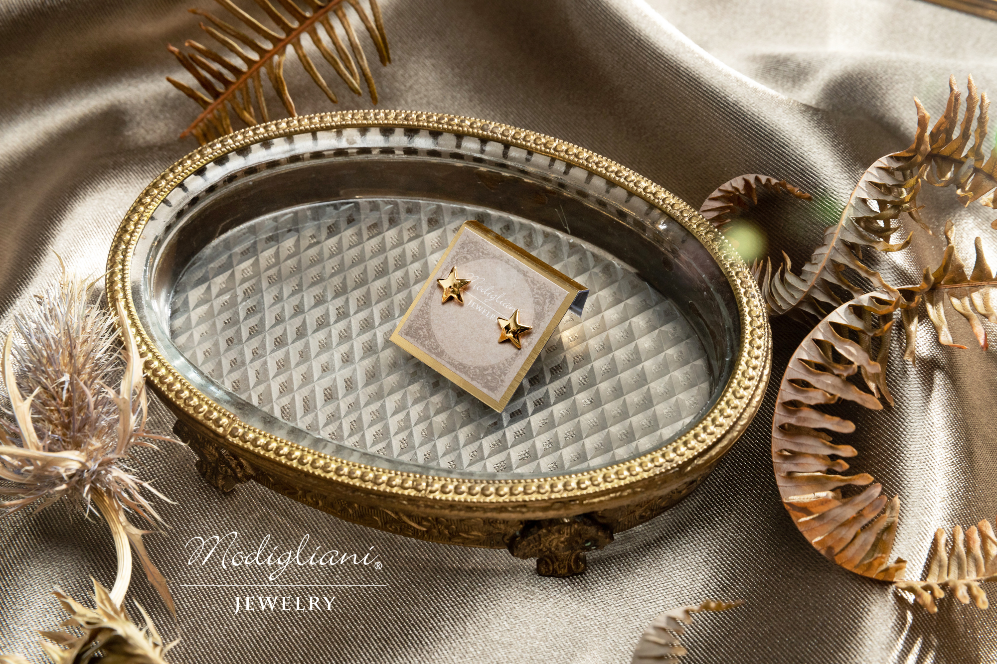 黃銅飾品,黃銅,簡約,百搭,星星,貼式耳環,18K金,耳環,