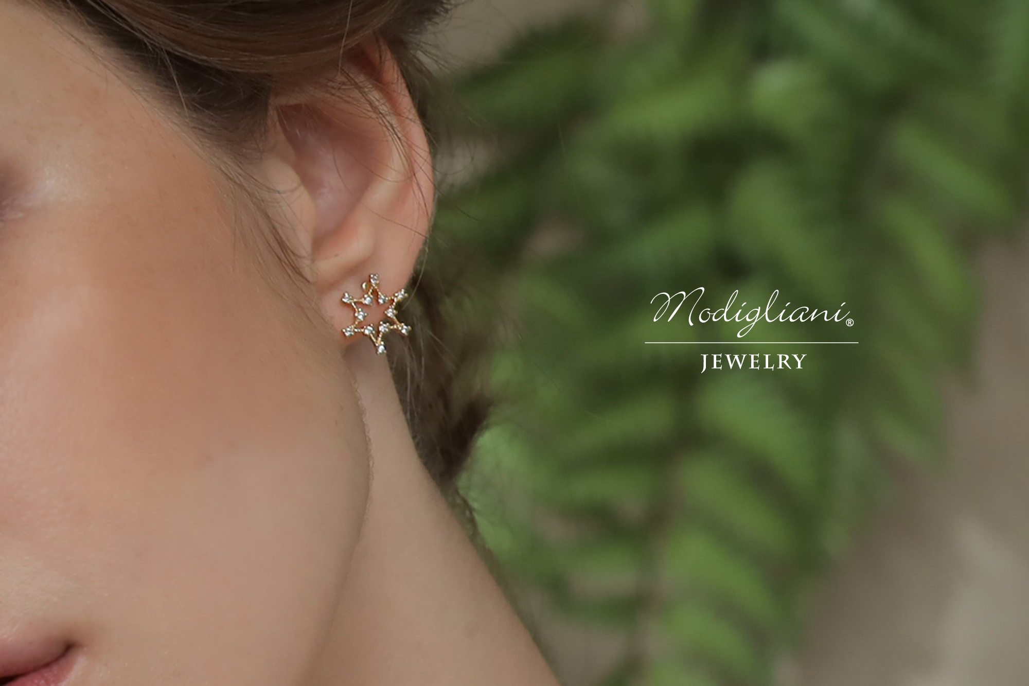 黃銅飾品,黃銅,簡約,百搭,星星,貼式耳環,18K金,耳環,仙