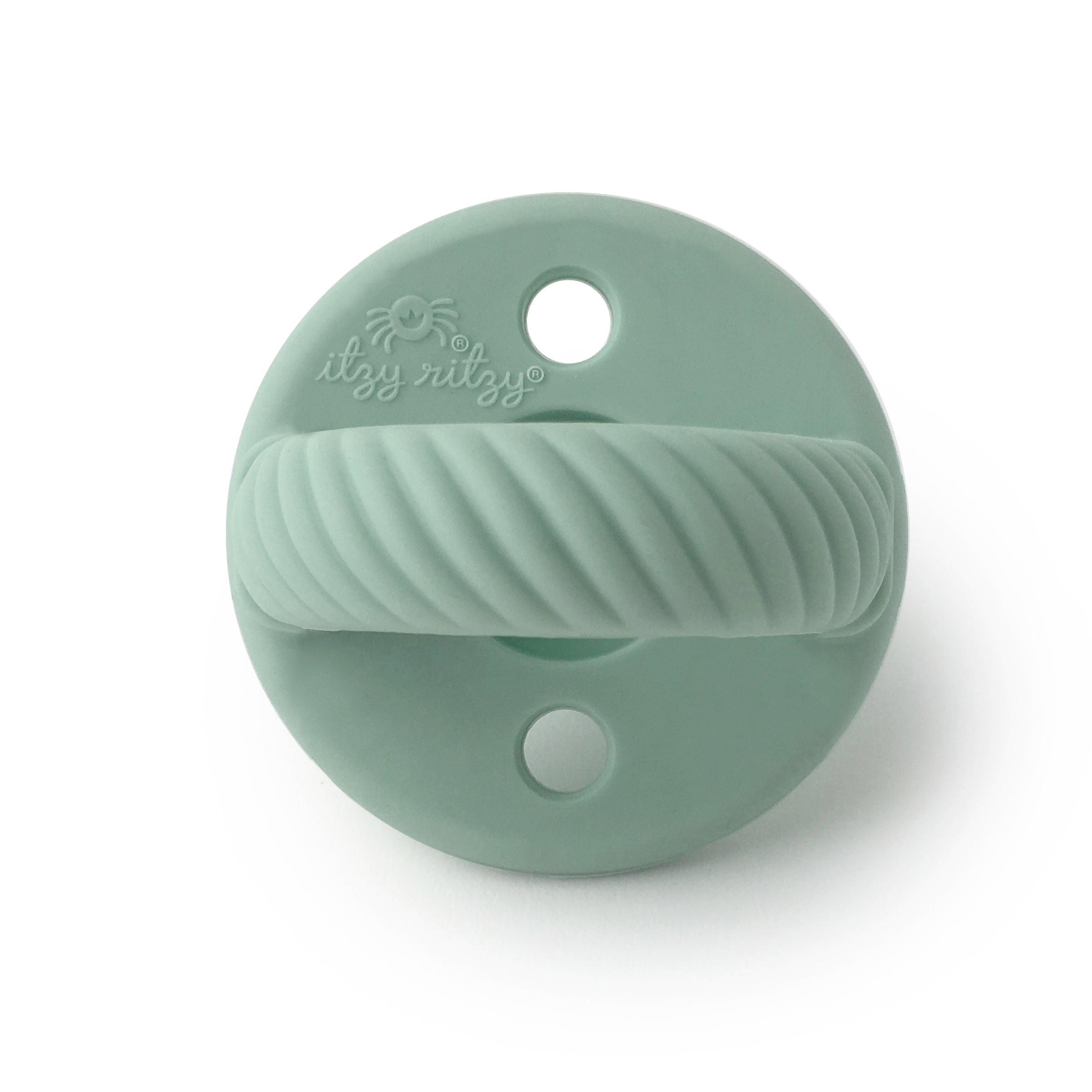 Itzy Ritzy-甜心安撫奶嘴-Green and White Cables