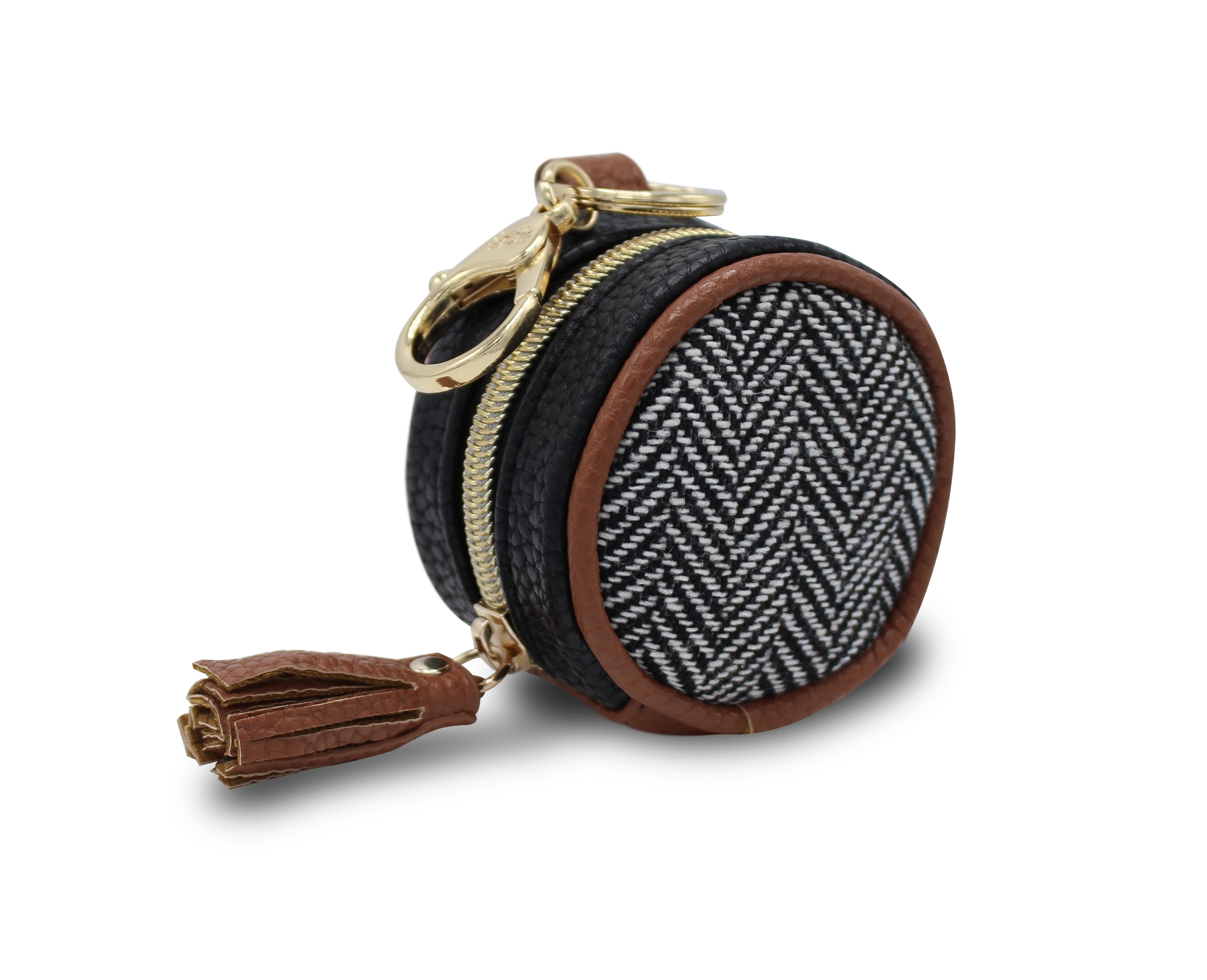 Itzy Ritzy-奶嘴吊飾包-Coffee & Cream