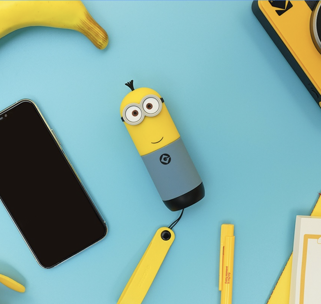 Minions直身款5000mah可攜帶充電器