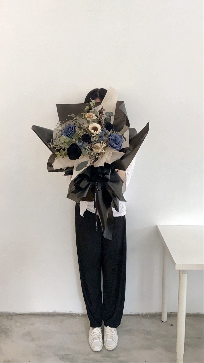 畢業花束-大男孩