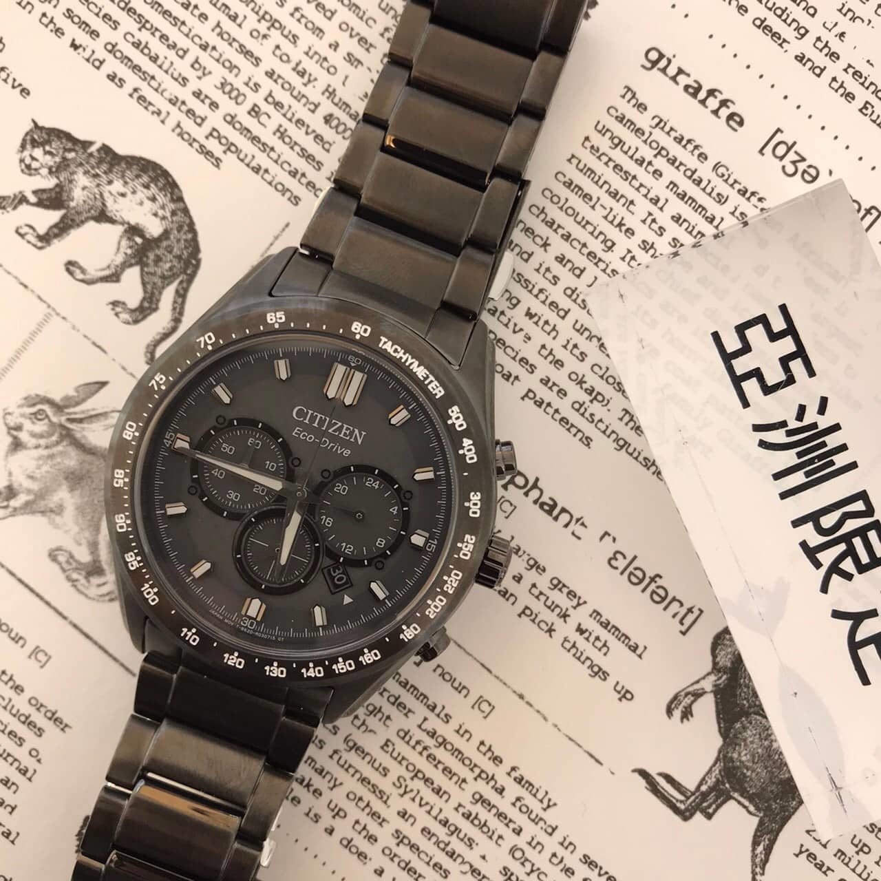 【CITIZEN 】Chronograph CA4457-81H 43mm Modern Watch