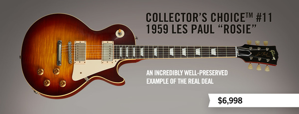 Gibson Gibson USA 電吉他 Collector's Choice™ CC #11 1959 Les Paul "Rosie" — 三峽吉他 / Bass