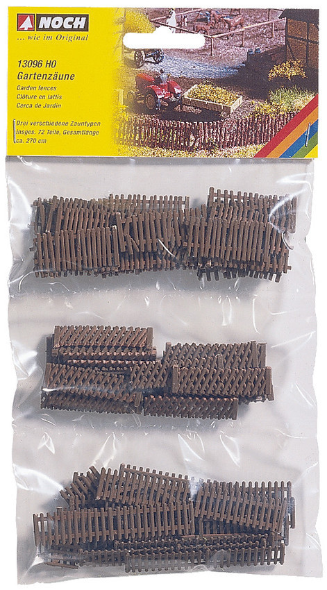Noch 13096 HO規 Garden Fences 花園柵欄