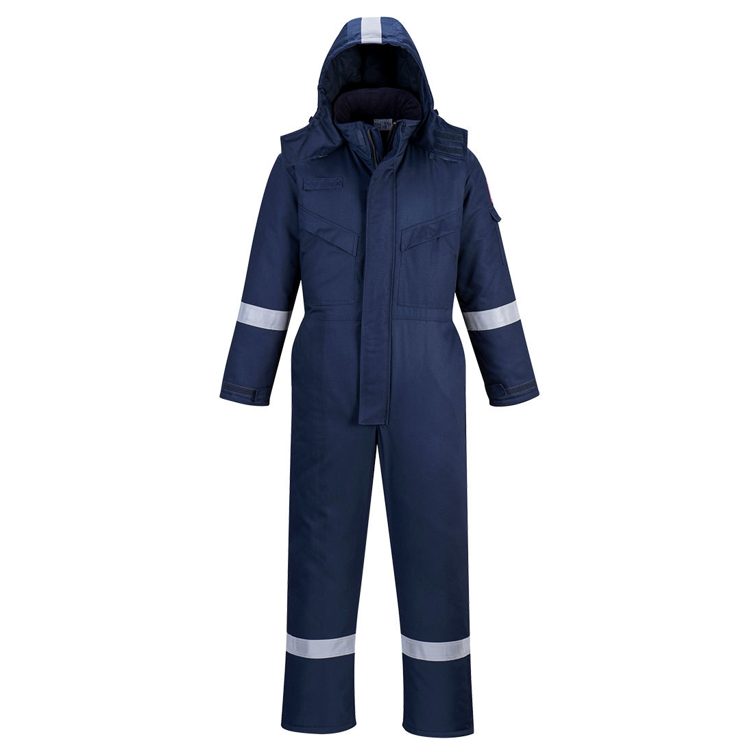FR53 - 低溫連身工作服 防凍阻燃防靜電 (-30℃)